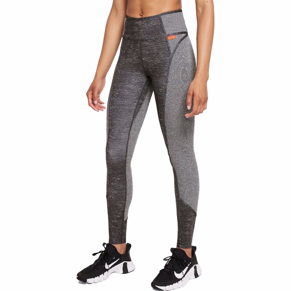 Nike Dri-Fit One Luxe Mid-Rise Heathered Leggings Size M